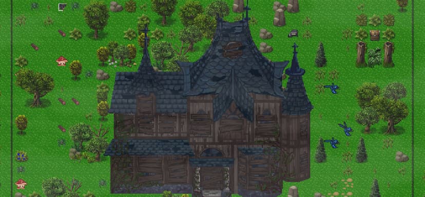 Survival RPG 4: Haunted House screenshot 1 - screenshot