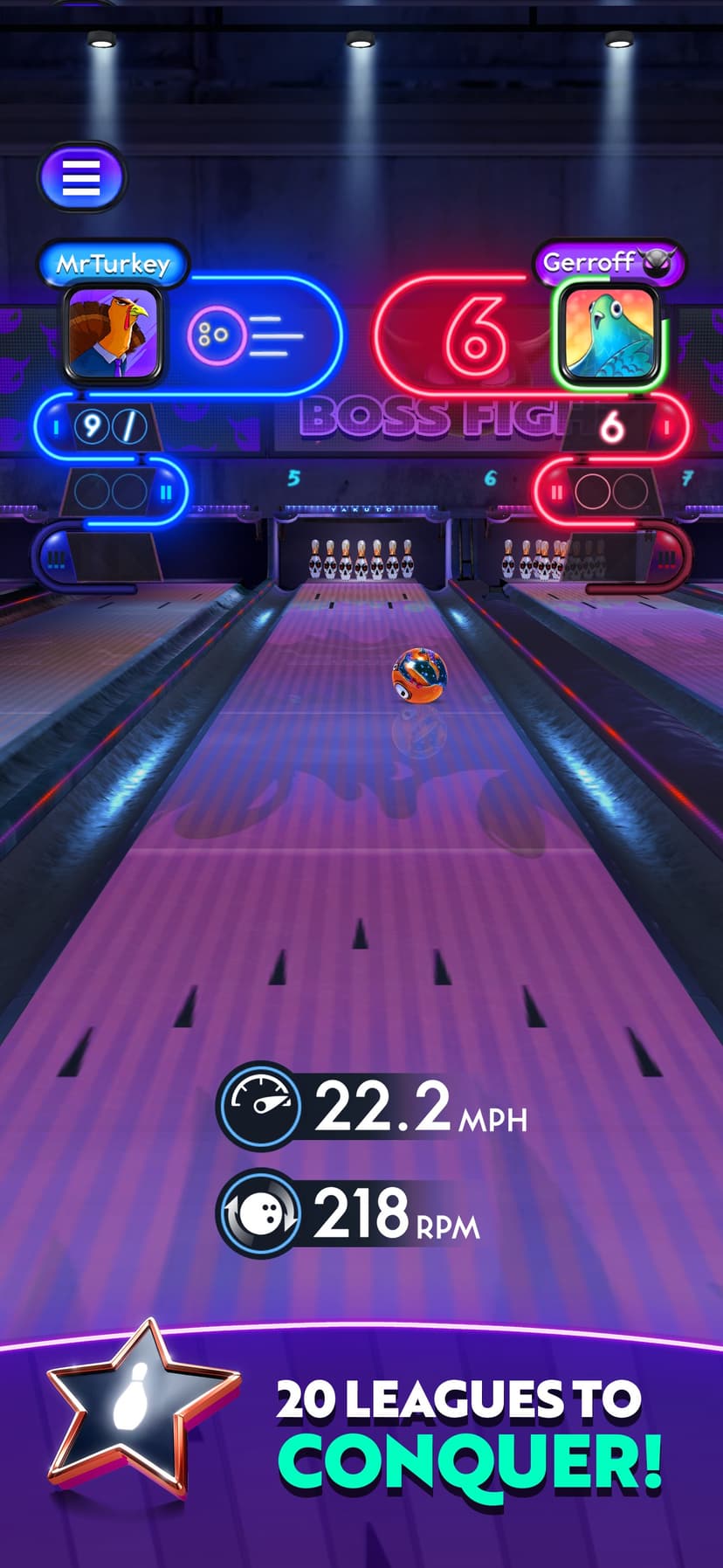 Bowling Fury: Ten Pin King screenshot 5 - screenshot
