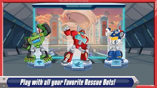 Transformers Rescue Bots: Dash screenshot 1 - screenshot