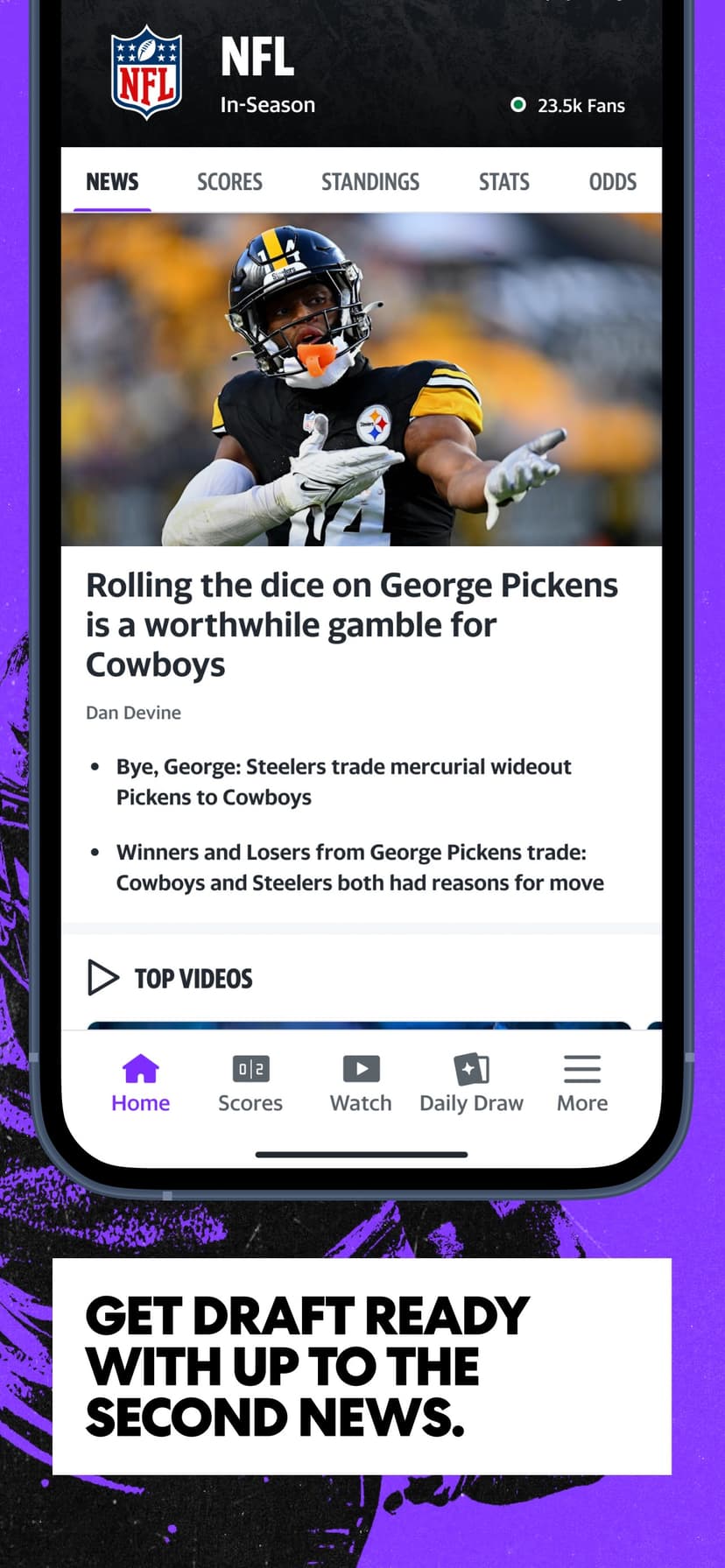 Yahoo Sports: Scores and News screenshot 7 - screenshot