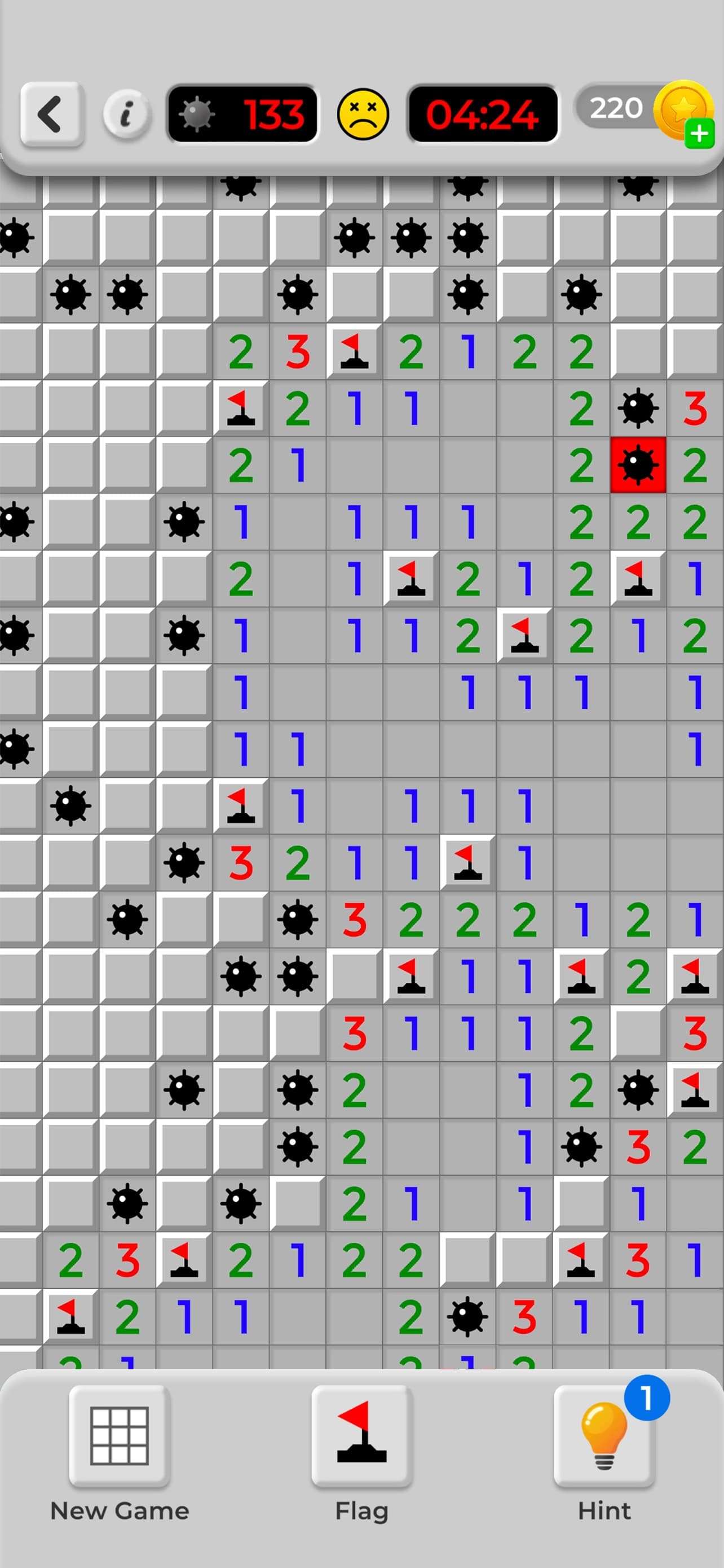 Minesweeper Classic Bomb Games screenshot 1 - screenshot