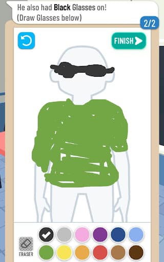 Line Up: Draw the Criminal screenshot 7 - screenshot
