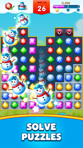 Jewels Legend - Match 3 Puzzle screenshot 2 - screenshot