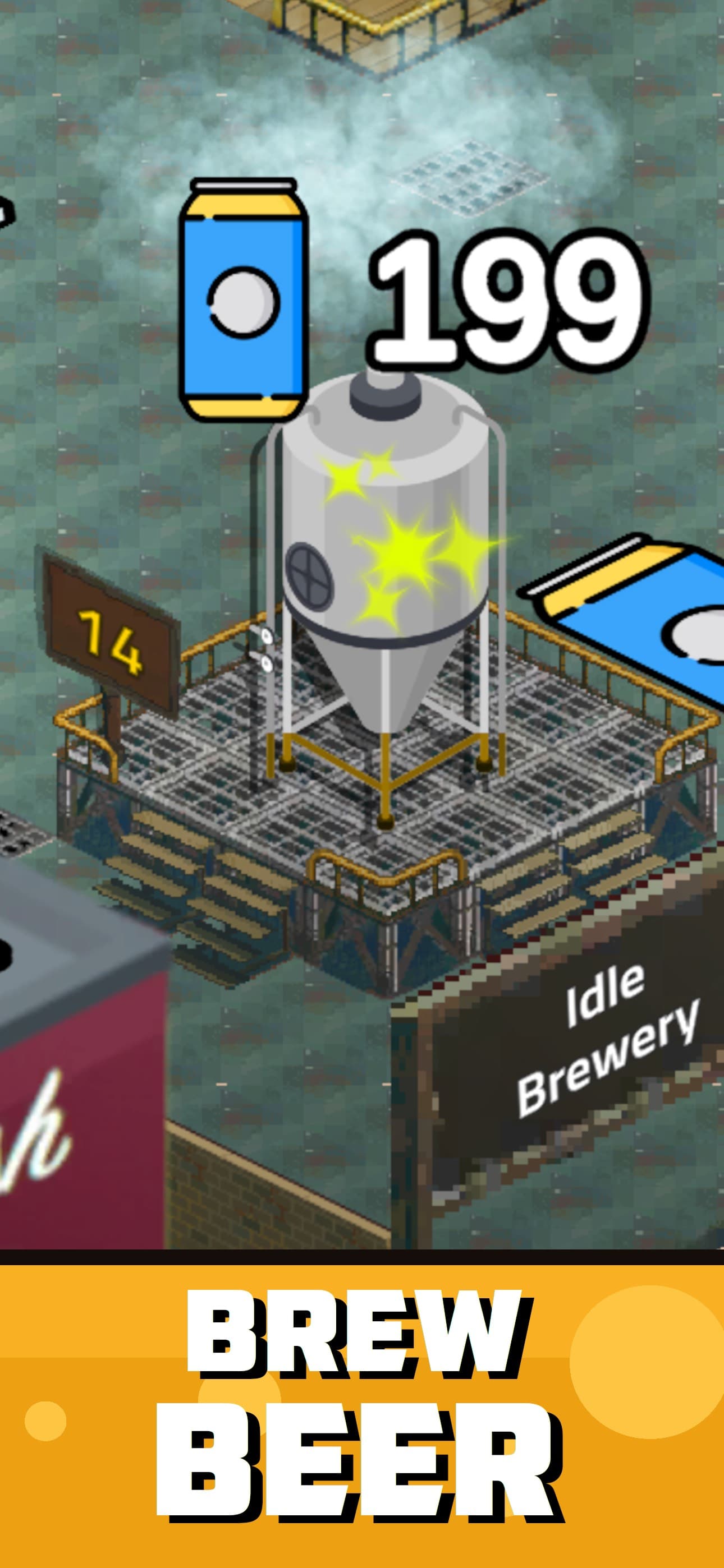 Idle Brewery: Beer Tycoon screenshot 1 - screenshot