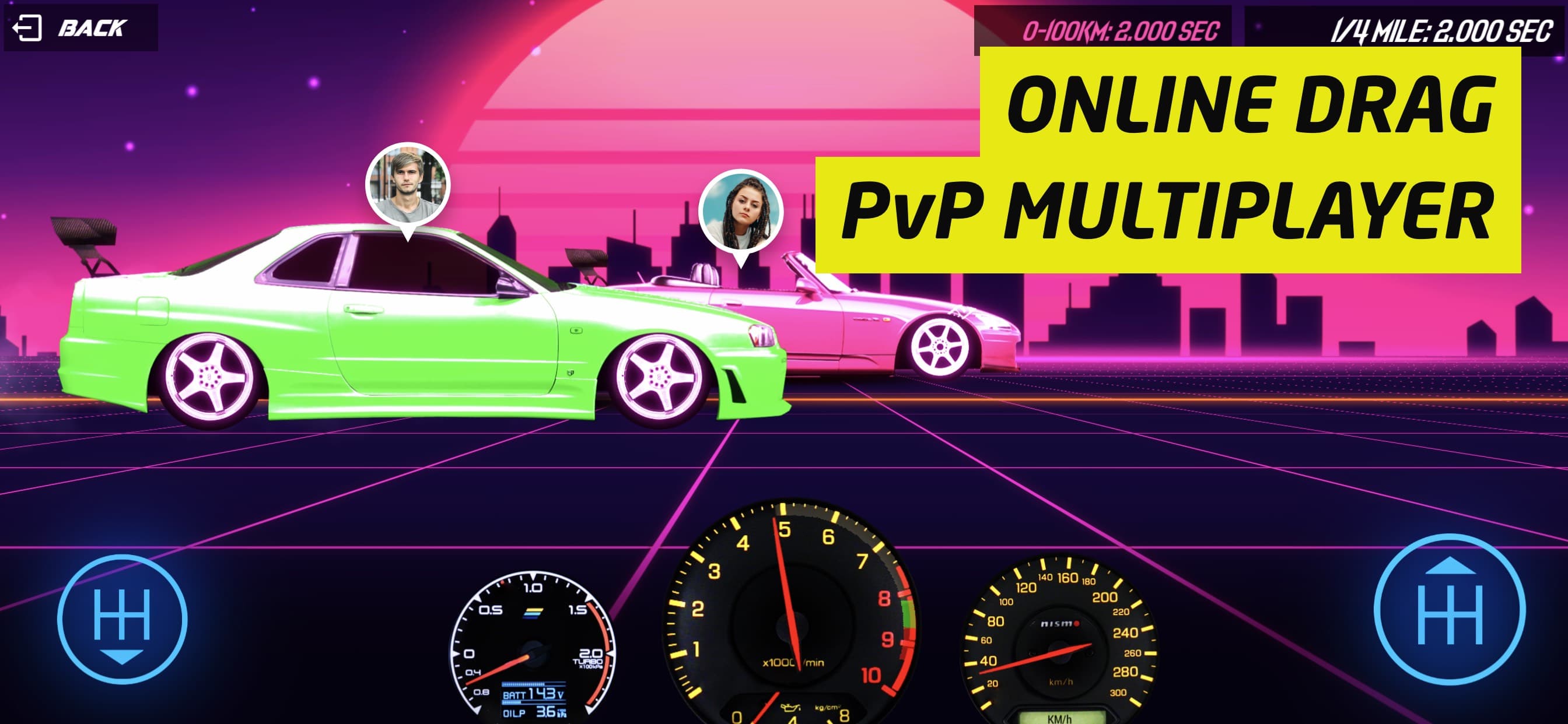 JDM Tuner Racing - Drag Race screenshot 2 - screenshot