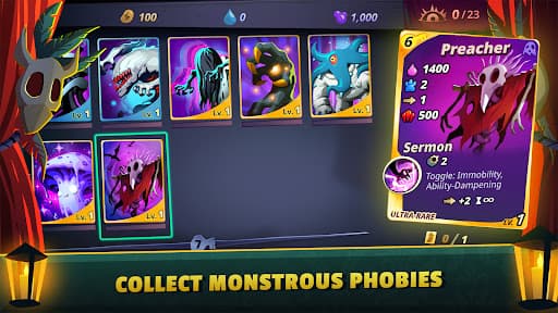 Phobies: PVP Card Battle screenshot 3 - screenshot