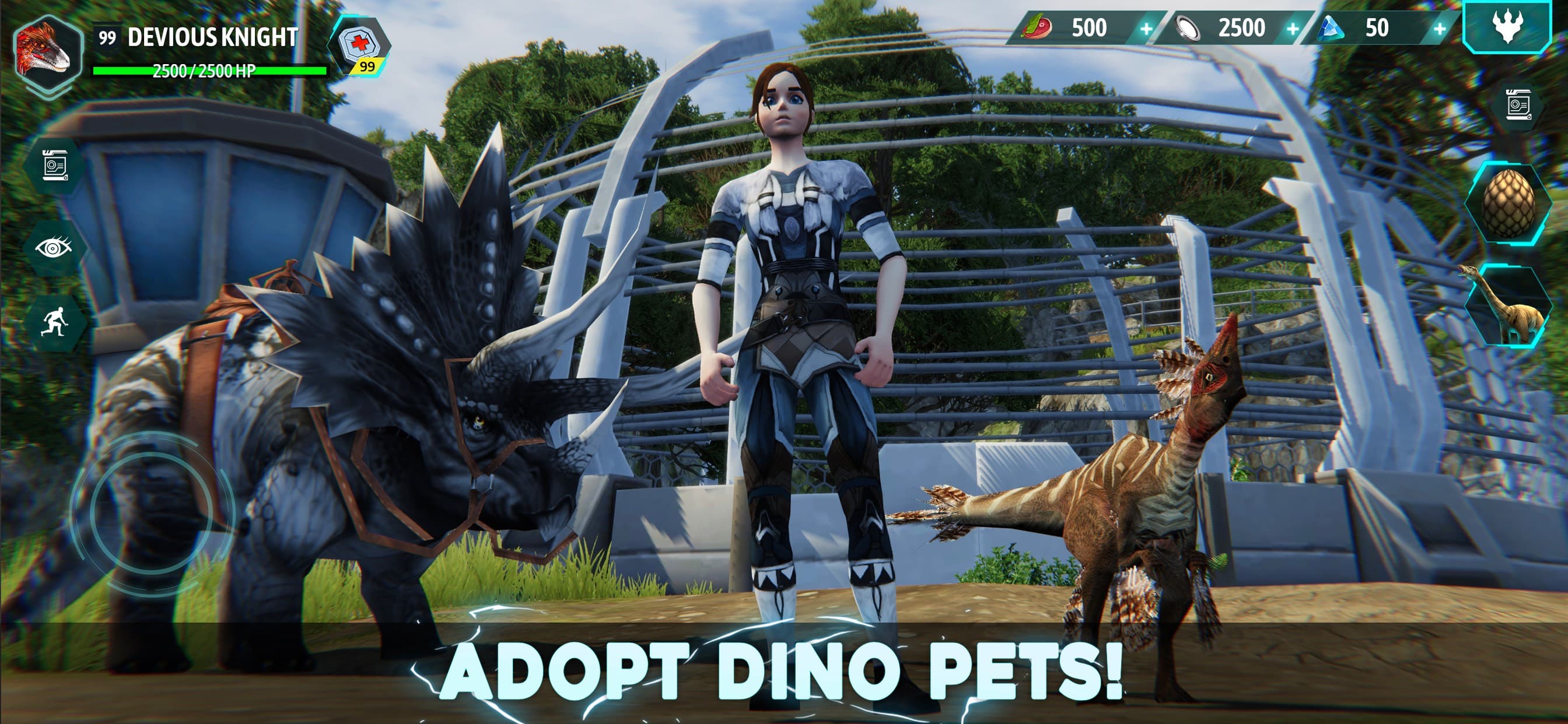 Dino Tamers: Jurassic MMORPG screenshot 2 - screenshot