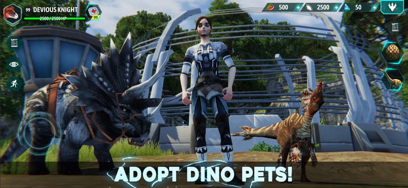 Dino Tamers: Jurassic MMORPG screenshot 2 - screenshot