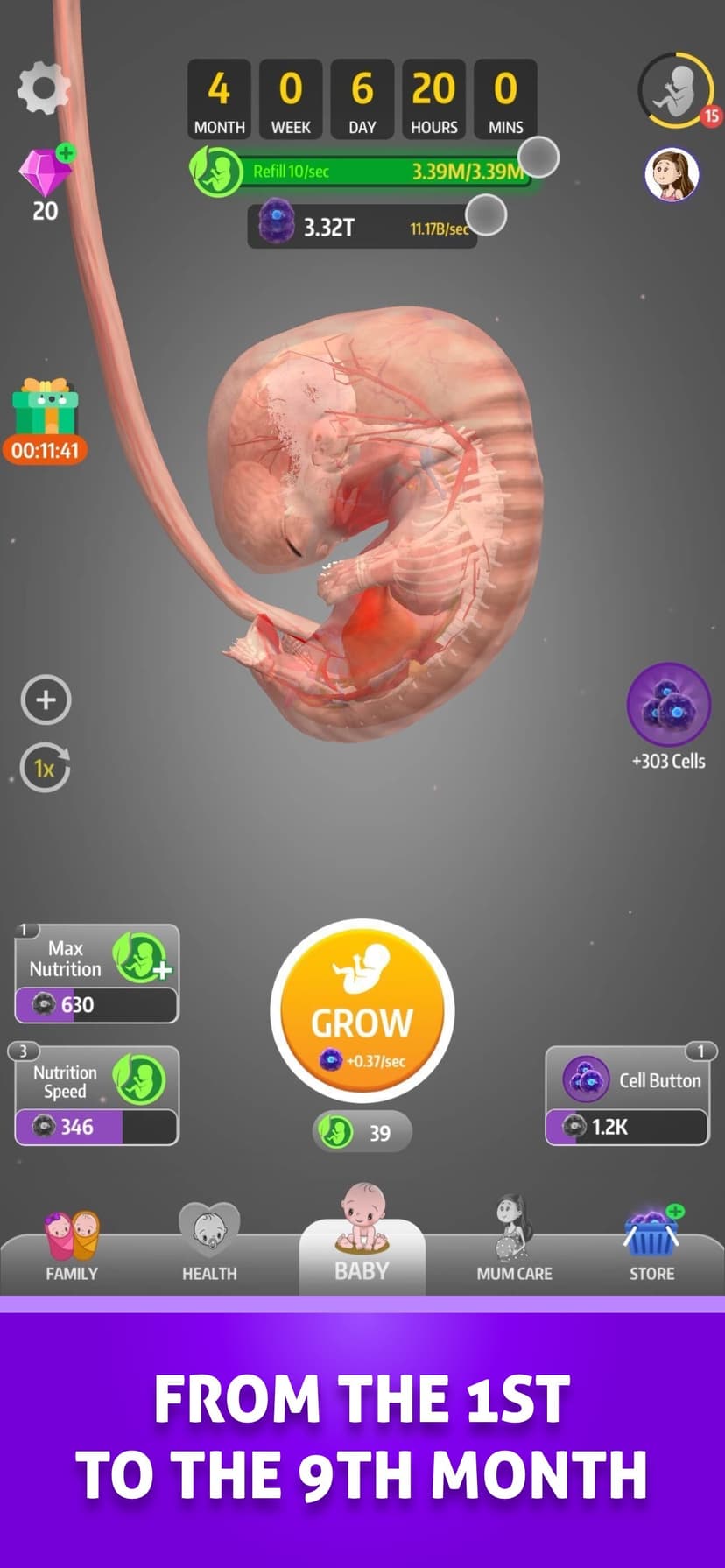 Idle 9 Months screenshot 3 - screenshot