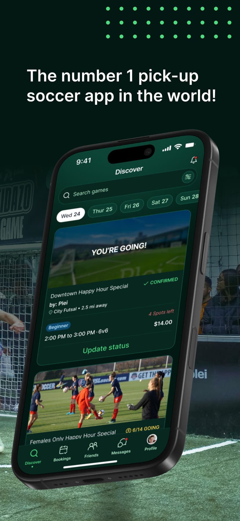 Plei | Pick Up Soccer screenshot 2 - screenshot
