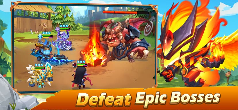 Taptap Heroes:Idle RPG screenshot 4 - screenshot