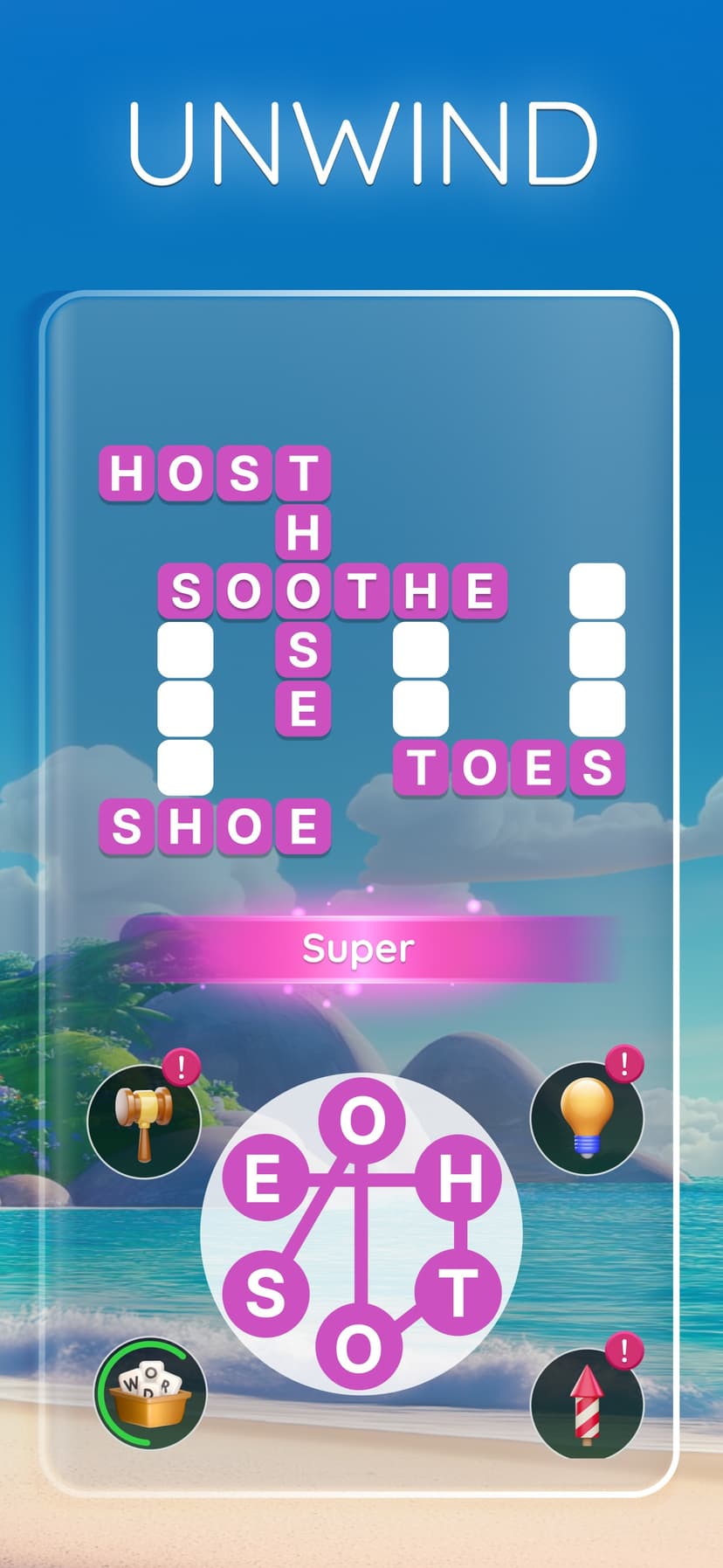 Breezy Crossword - Search Zen screenshot 1 - screenshot