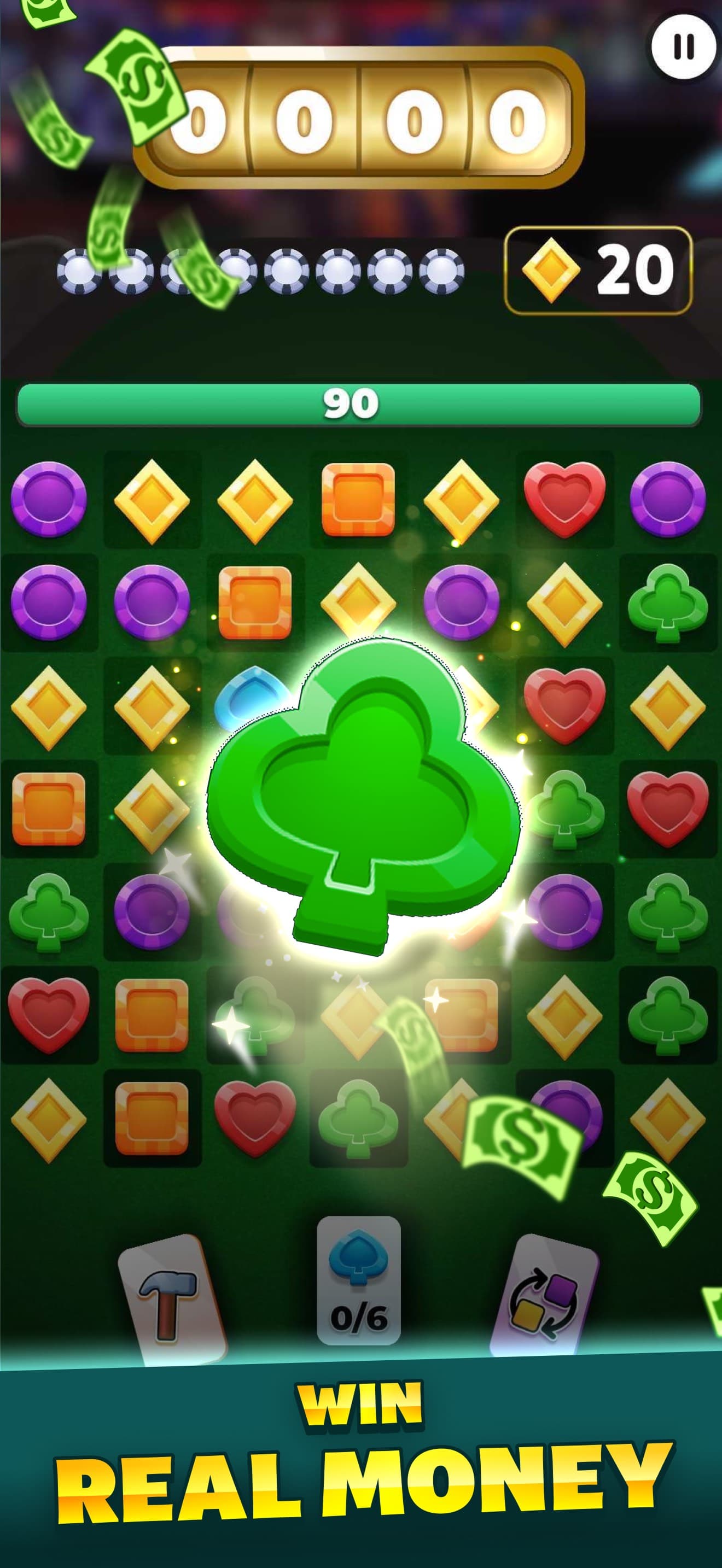 Match3 - Win Cash screenshot 1 - screenshot