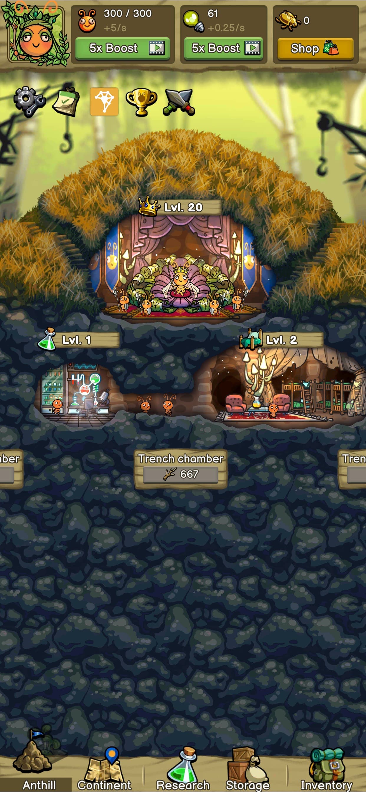 Idle Ant Colony - Sim Game screenshot 4 - screenshot