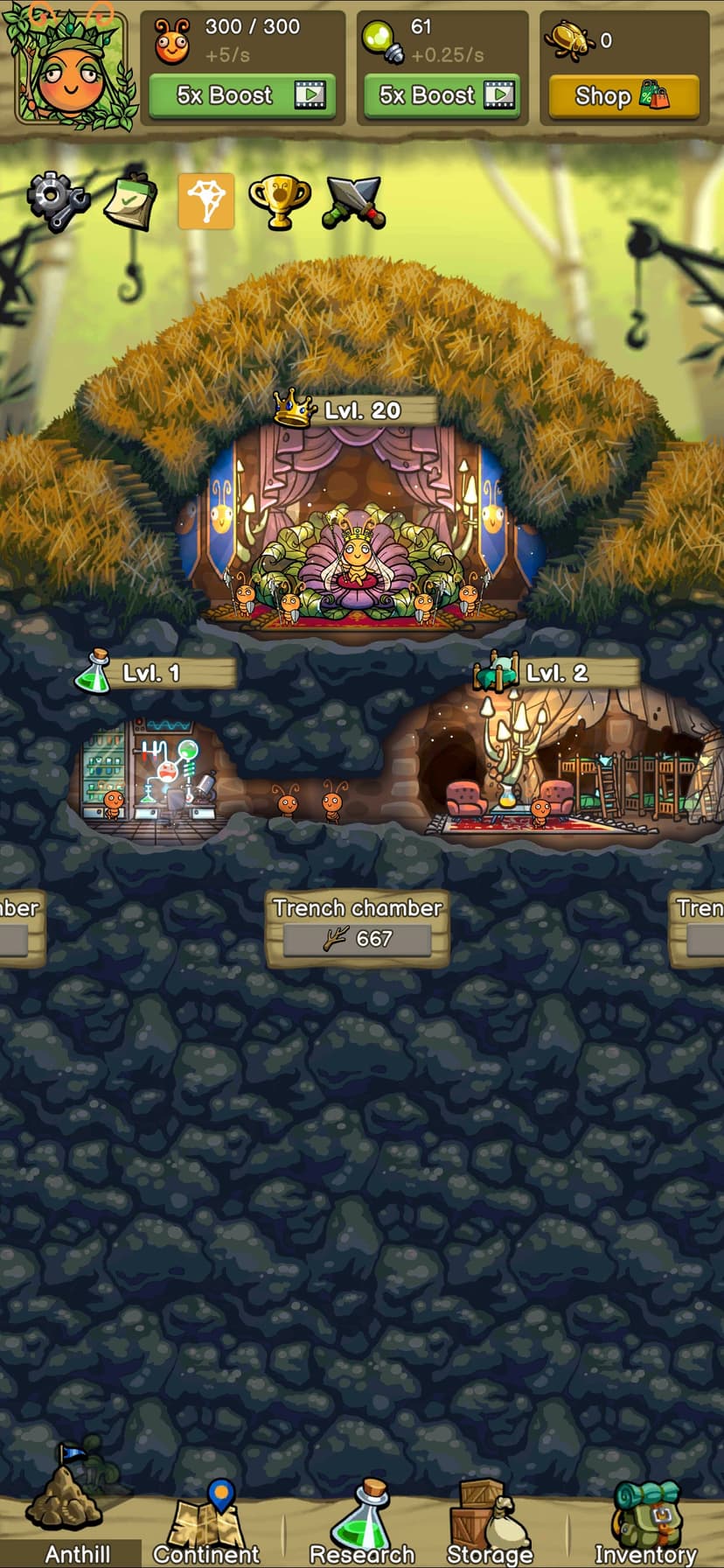 Idle Ant Colony - Sim Game screenshot 4 - screenshot
