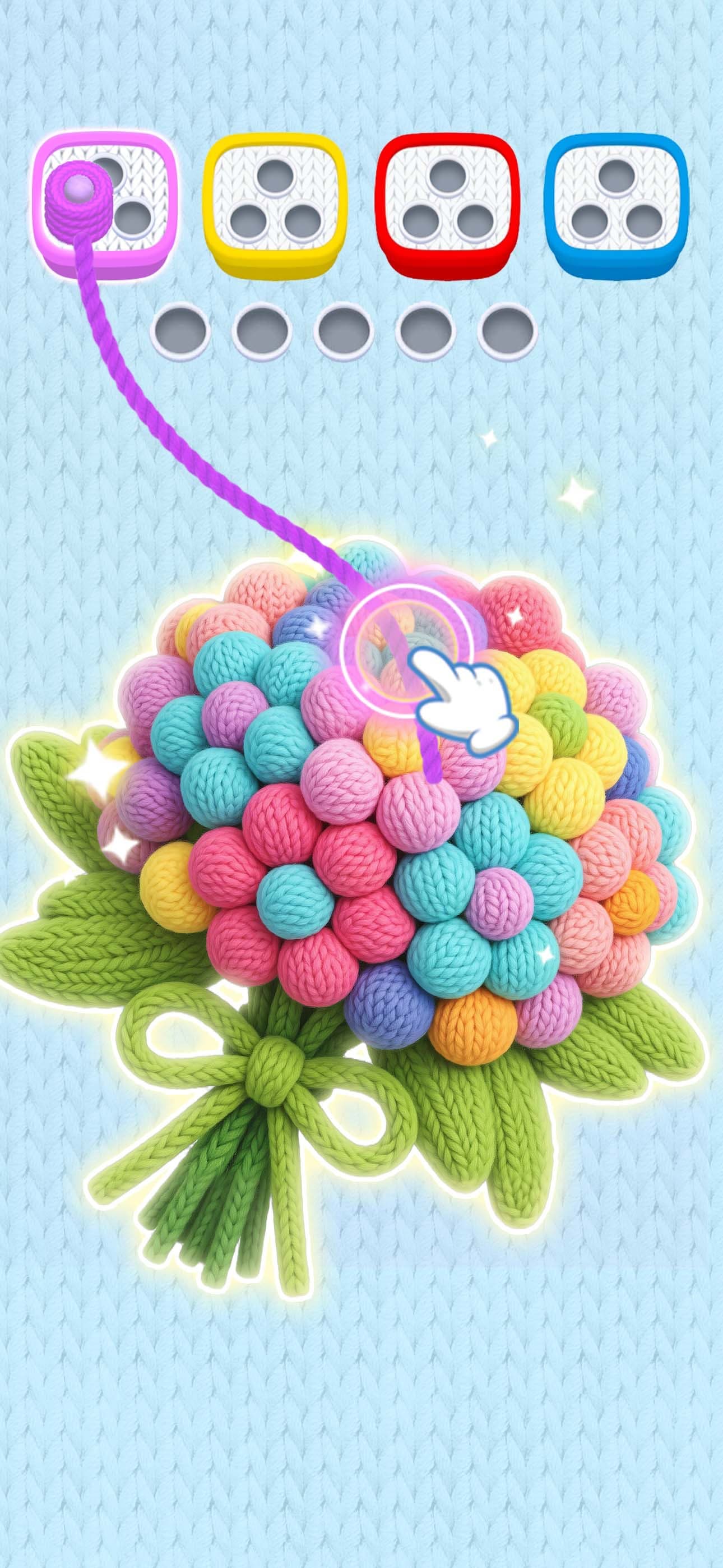 Wool Saga 3D - Knit Jam Puzzle screenshot 1 - screenshot
