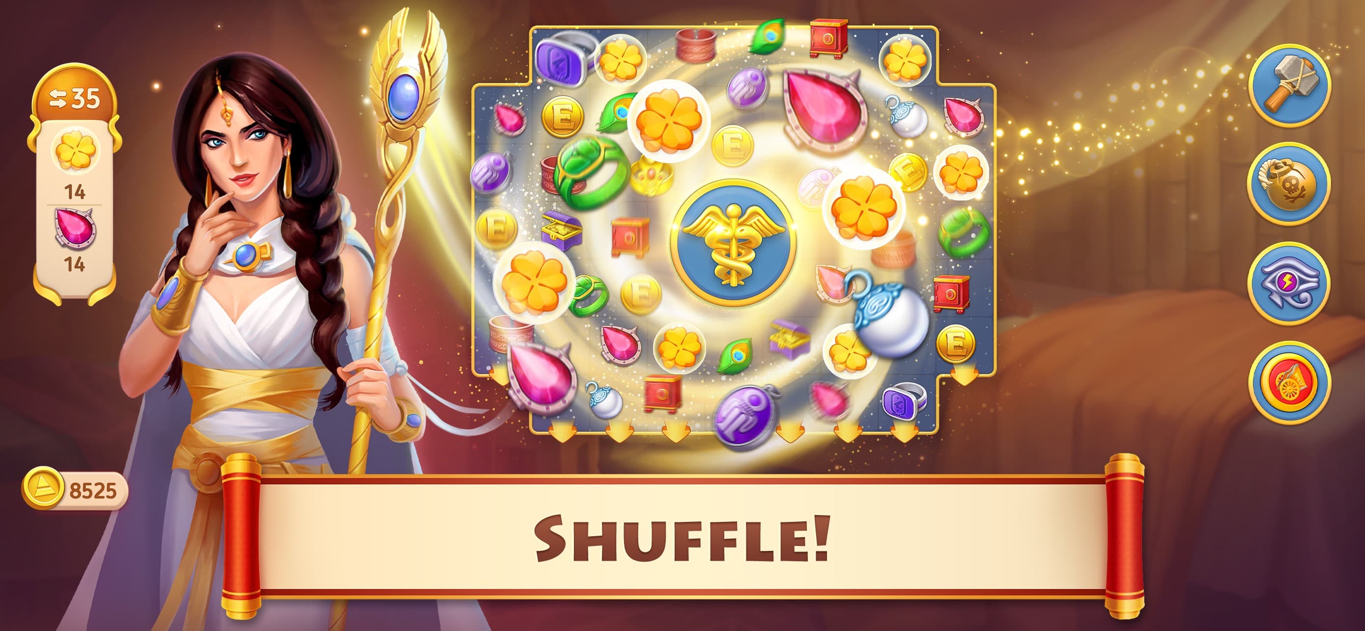 Cradle of Empires・Match 3 game screenshot 4 - screenshot