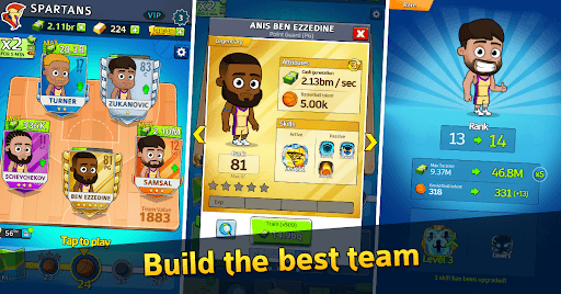 Idle Five Basketball tycoon screenshot 2 - screenshot