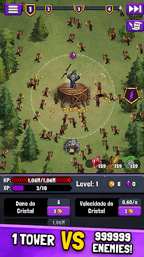 Evil Tower - Idle Defense TD screenshot 1 - screenshot