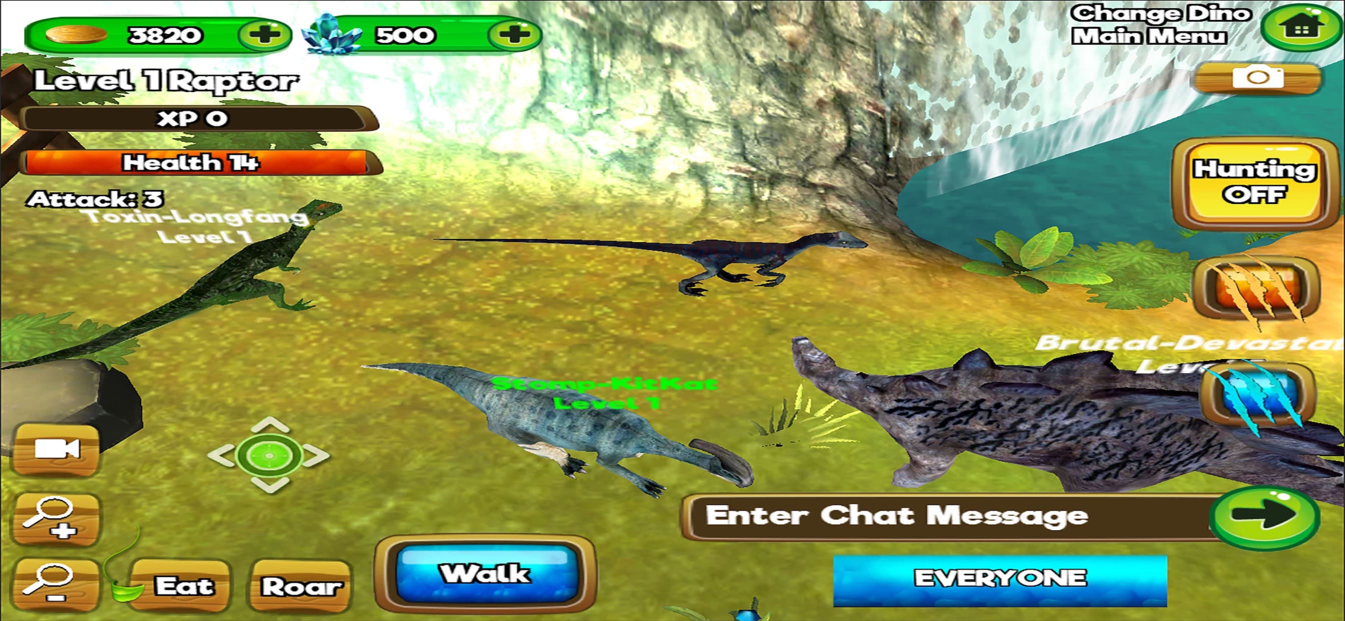 Jurassic Dinosaur Online Sim screenshot 4 - screenshot