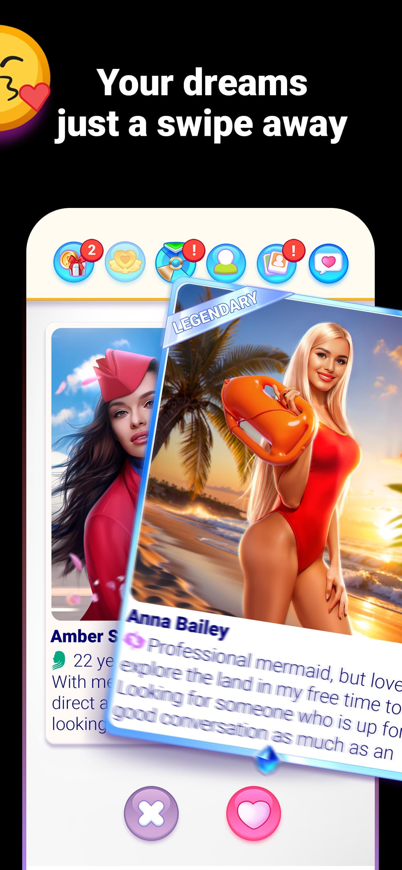 Loverz: Virtual love stories screenshot 2 - screenshot
