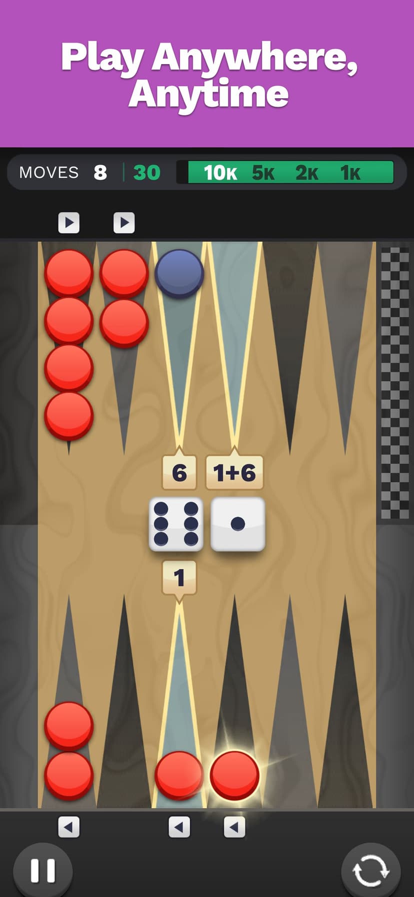 Backgammon Blitz screenshot 2 - screenshot