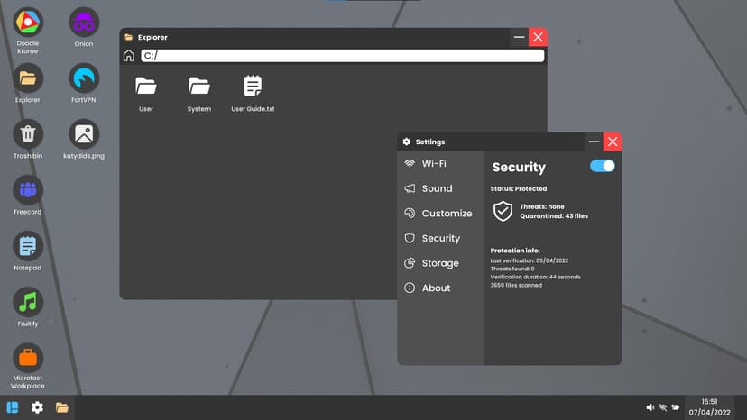 Null - screenshot