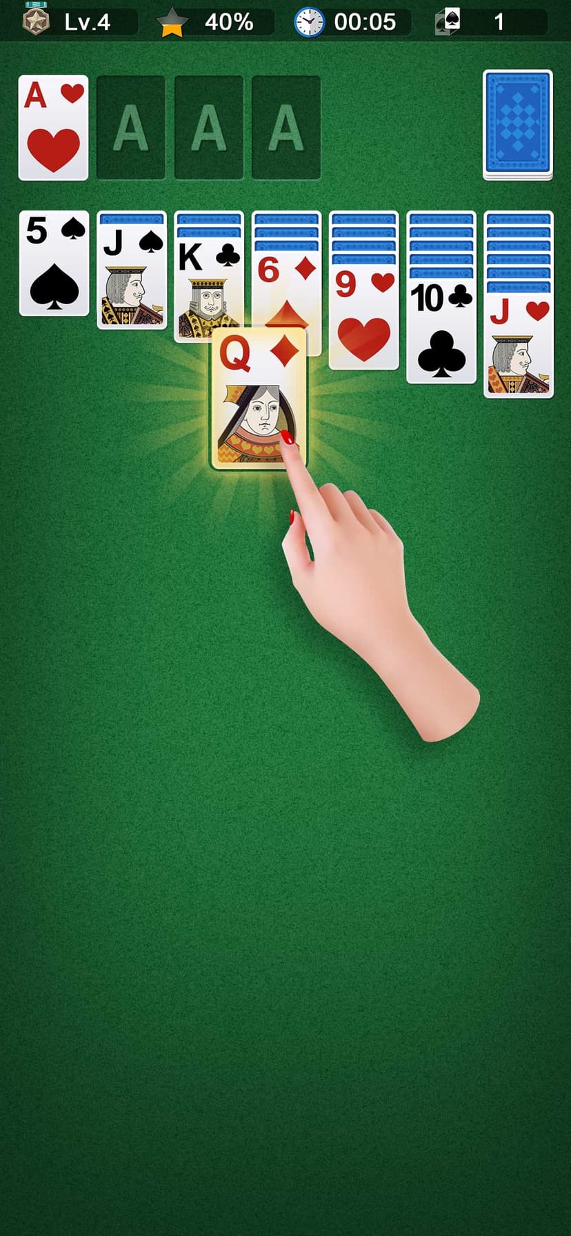 Classic Solitaire． screenshot 1 - screenshot