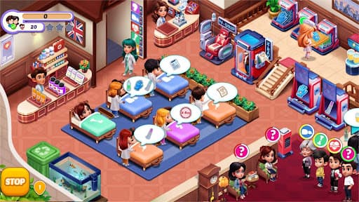 Hospital Story:Clinic Game screenshot 1 - screenshot