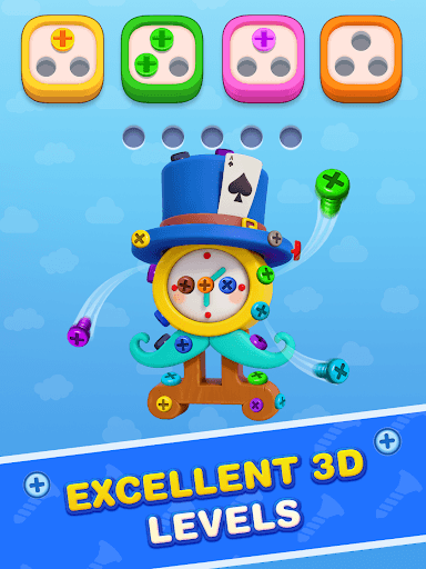 3D Screw Out: Bolt Sort Master screenshot 10 - screenshot