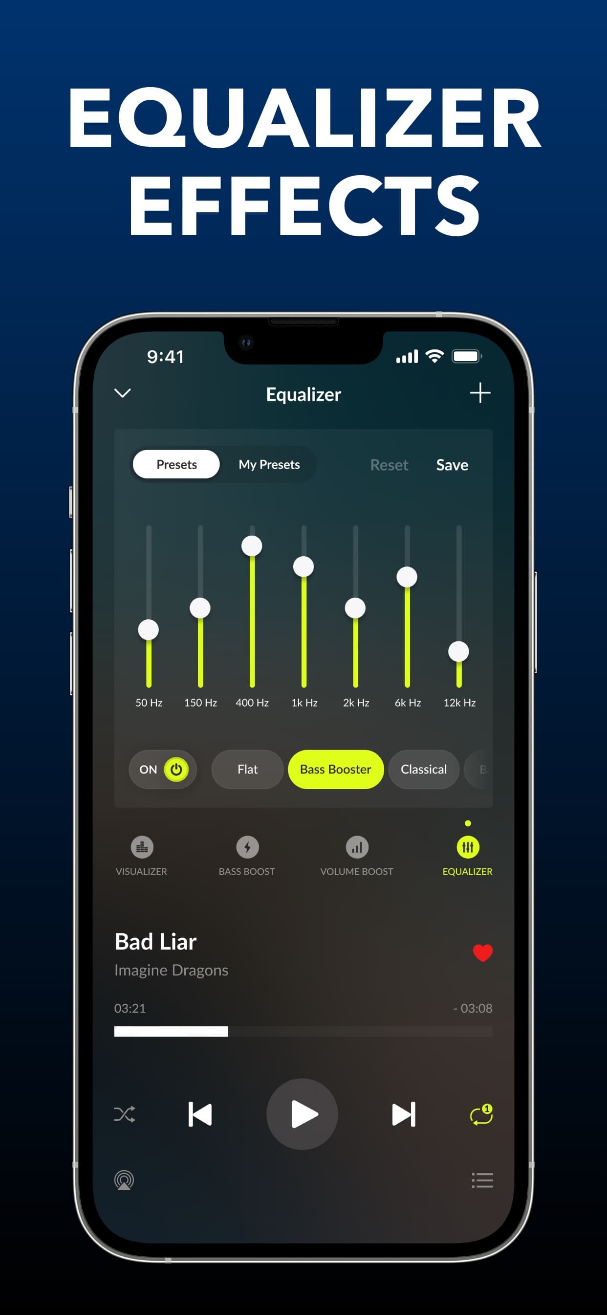 Equalizer Fx: Bass Booster App screenshot 2 - screenshot