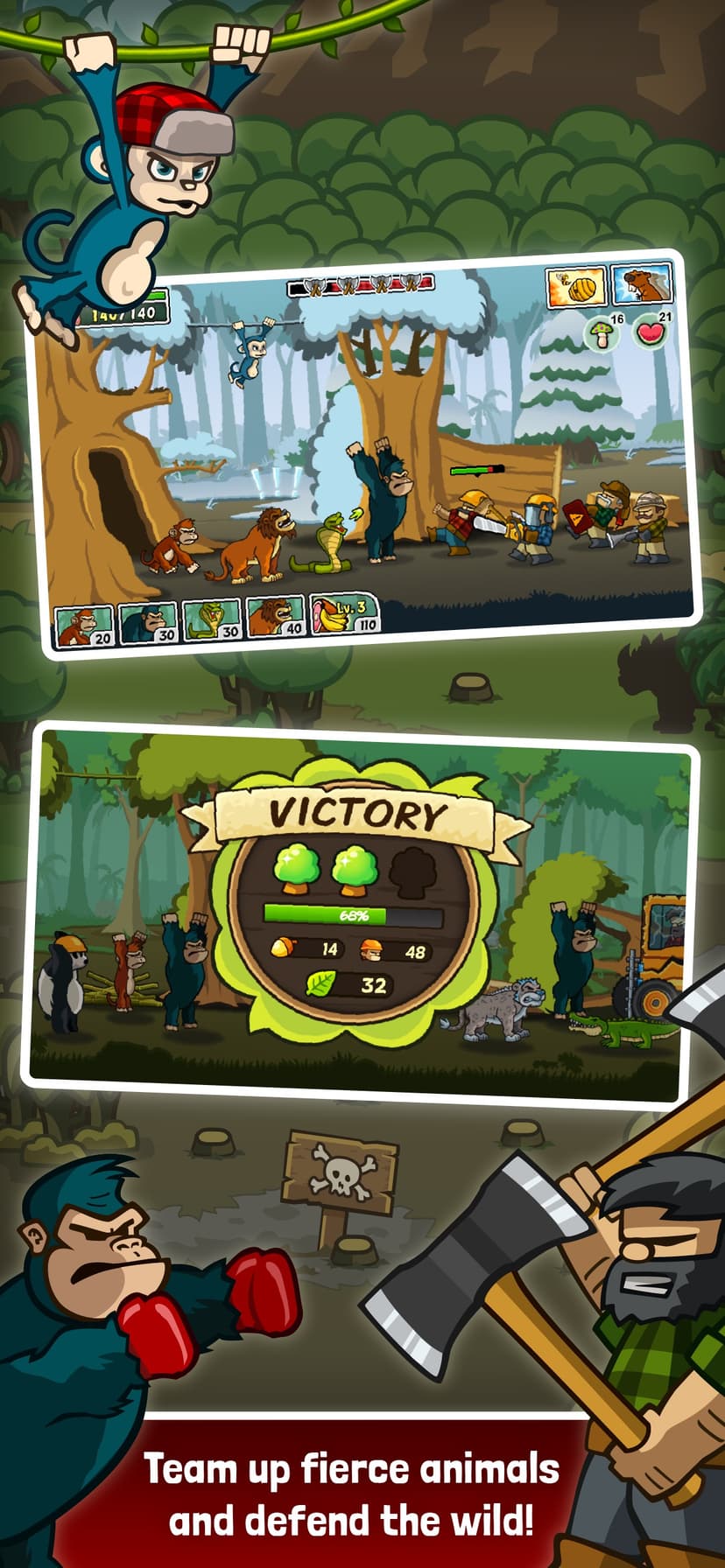 Lumberwhack: Defend the Wild screenshot 1 - screenshot