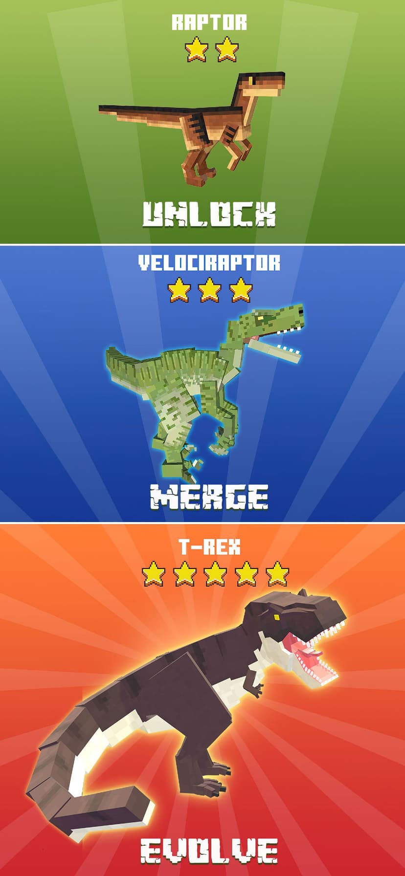 Merge Craft - Dinosaur Battle screenshot 8 - screenshot