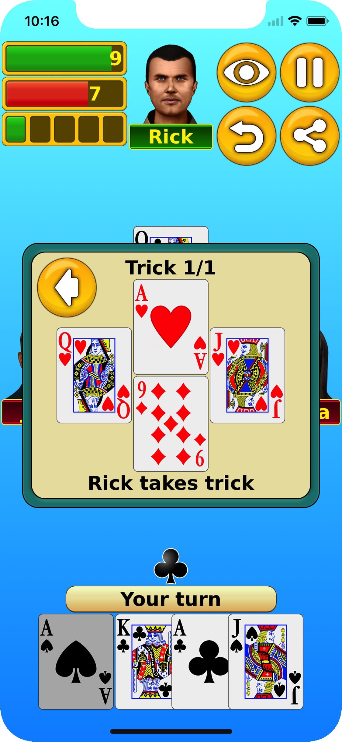 Euchre - Play online & offline screenshot 3 - screenshot