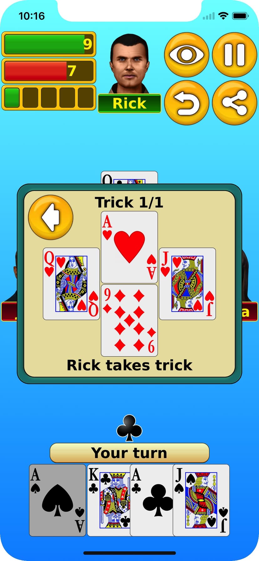 Euchre - Play online & offline screenshot 3 - screenshot