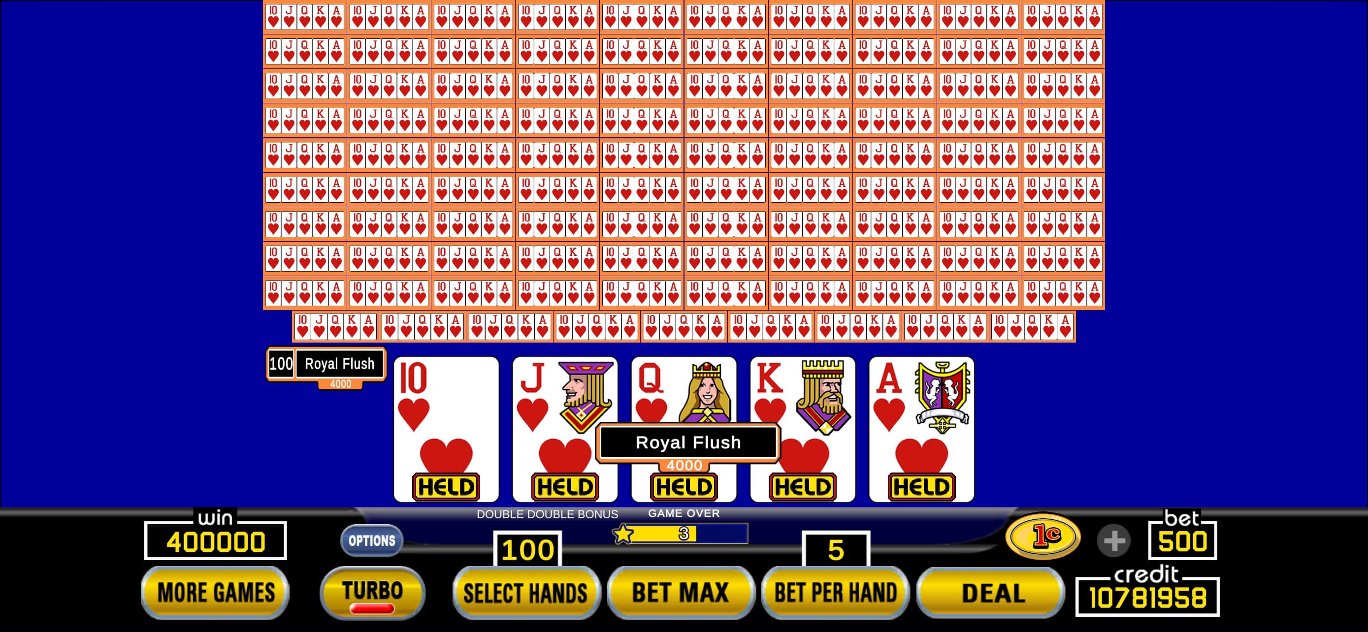 Hundred Play Draw Poker screenshot 3 - screenshot