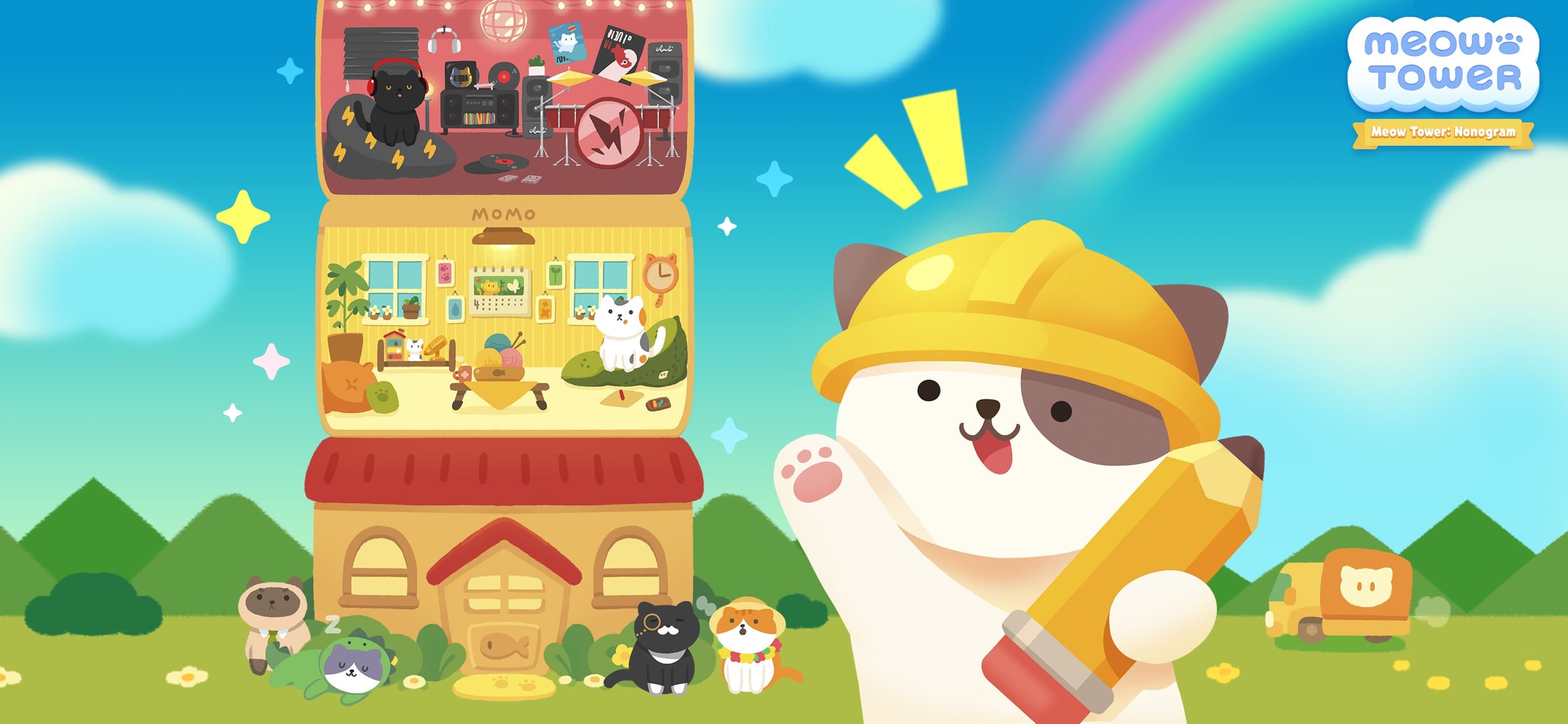 Meow Tower - Nonogram Puzzle screenshot 8 - screenshot