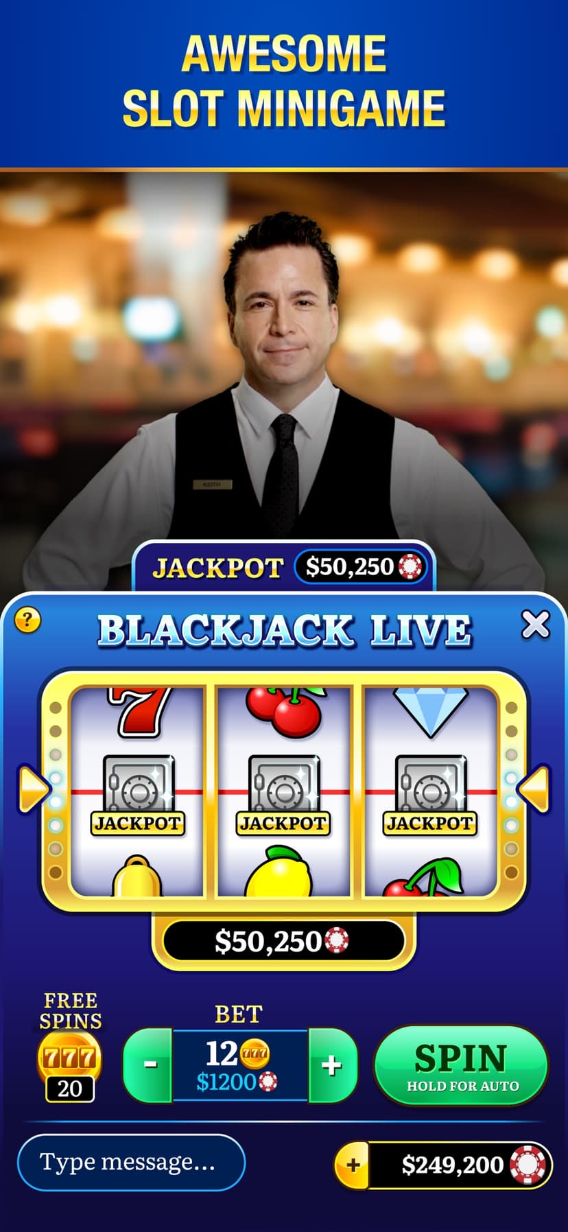 Blackjack Live ™ Casino 21 screenshot 10 - screenshot
