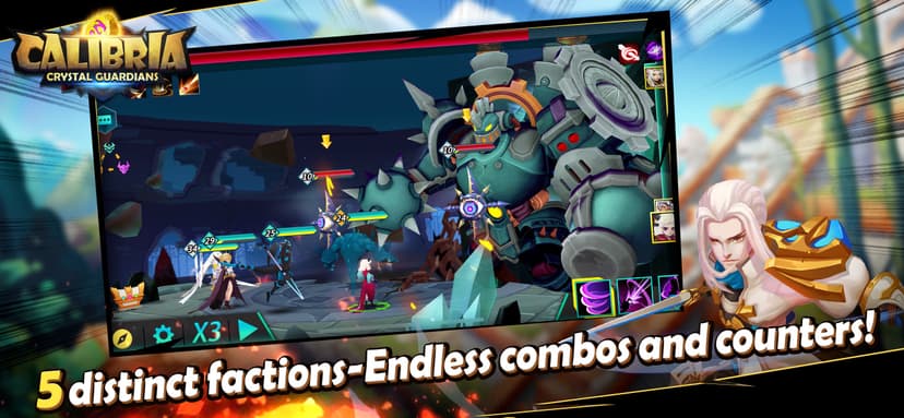Calibria: Crystal Guardians screenshot 3 - screenshot