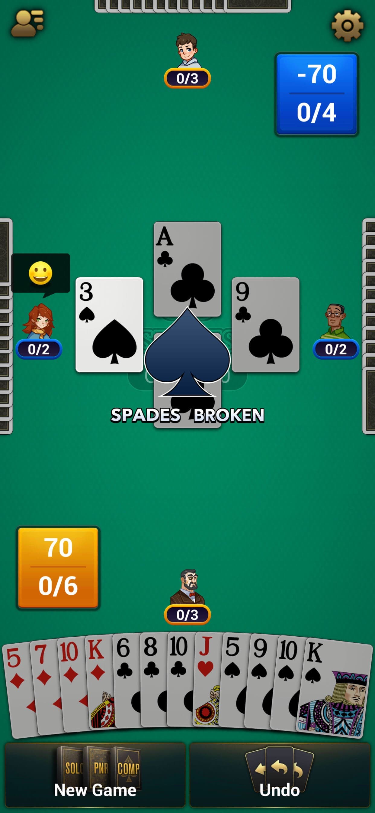 Spades Solitaire Mania - Card screenshot 2 - screenshot