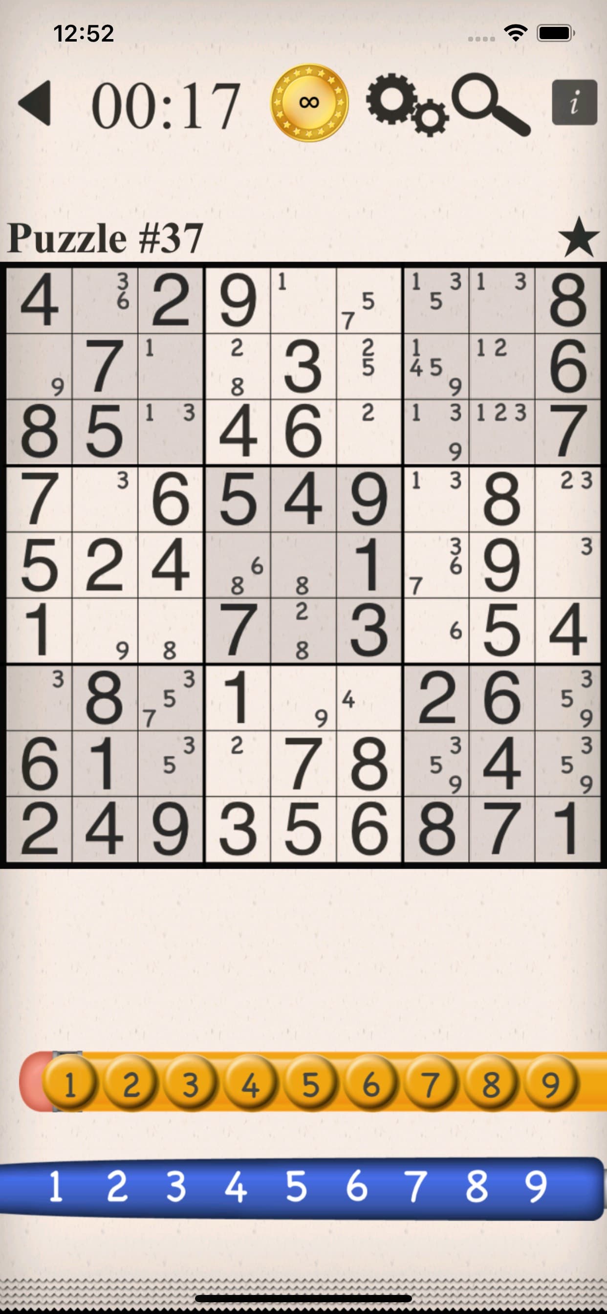 Eric's Sudoku –Classic Puzzles screenshot 4 - screenshot