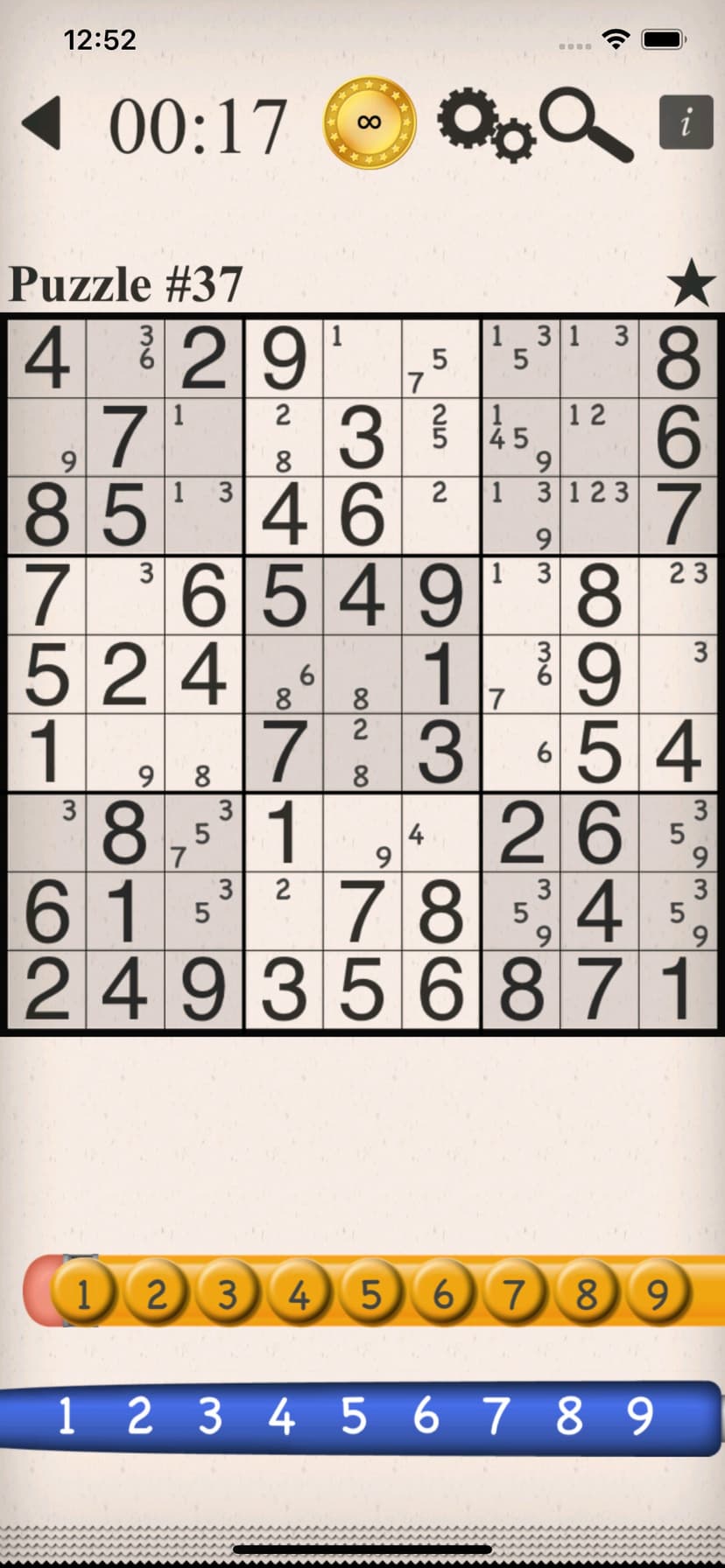 Eric's Sudoku –Classic Puzzles screenshot 4 - screenshot
