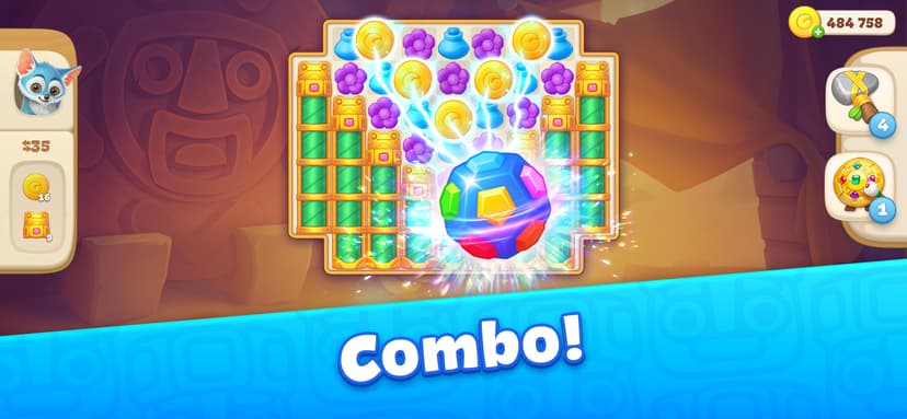 Cradle of Maya・Matching Puzzle screenshot 8 - screenshot