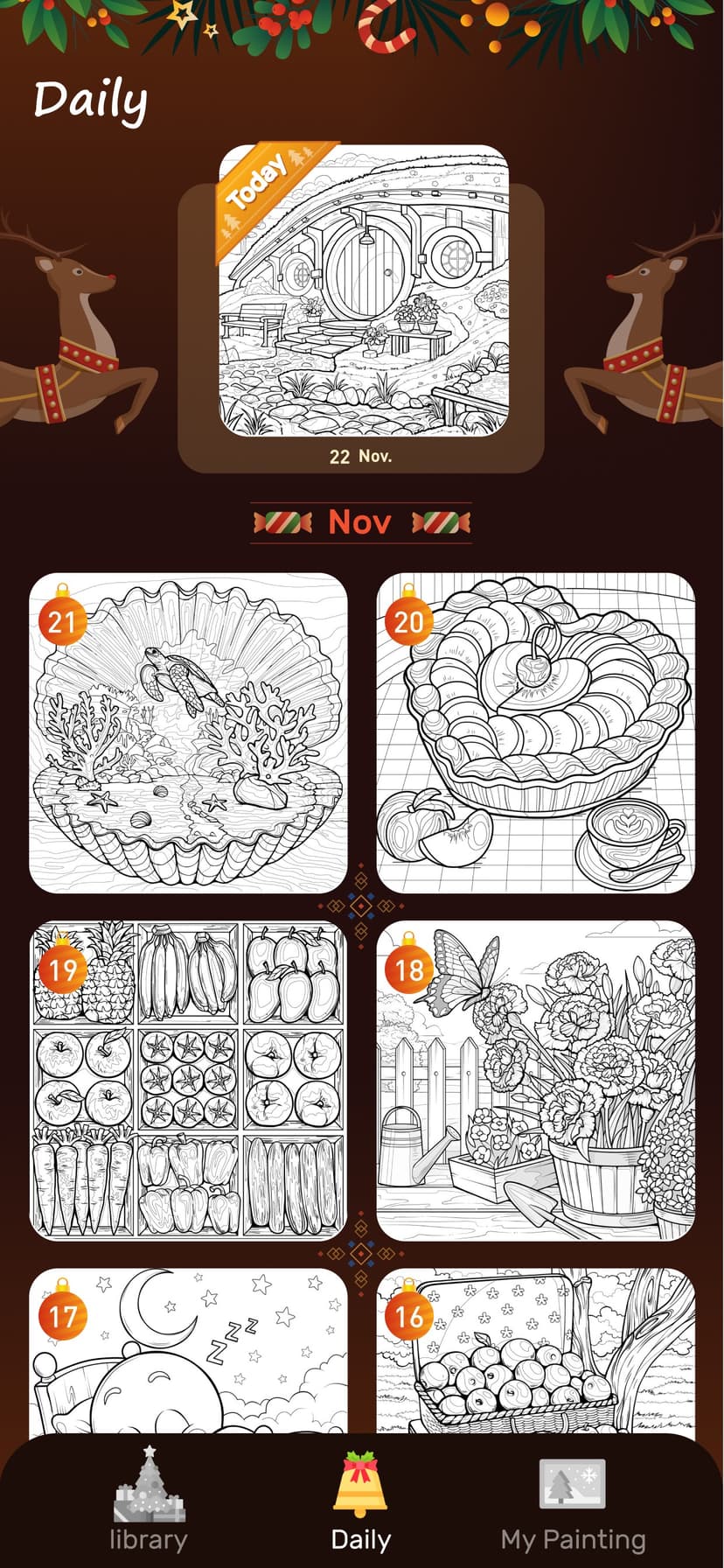 Black Color Paint By Number screenshot 9 - screenshot