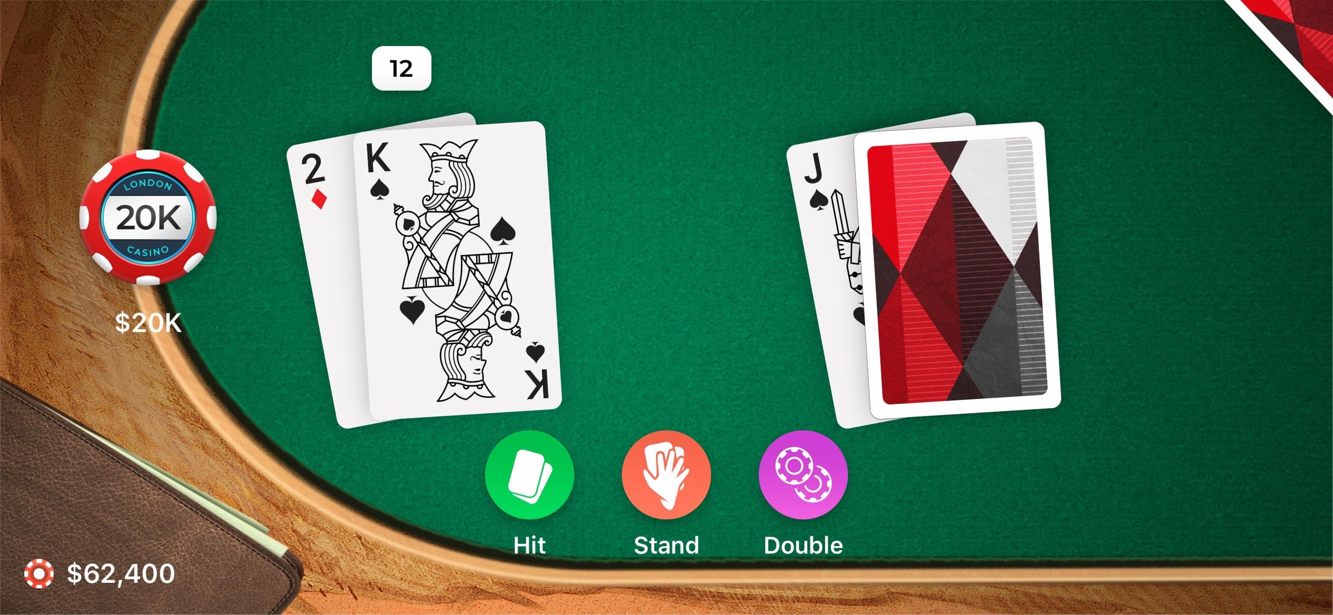 Blackjack screenshot 2 - screenshot