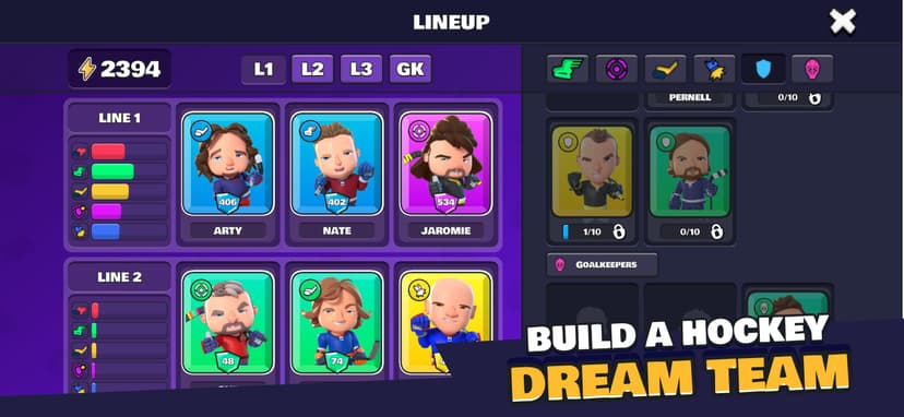 Pocket Hockey Stars screenshot 3 - screenshot