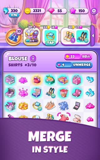 Merge Design: Puzzle & Fashion screenshot 13 - screenshot