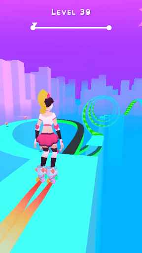 Sky Roller: Rainbow Skating screenshot 2 - screenshot