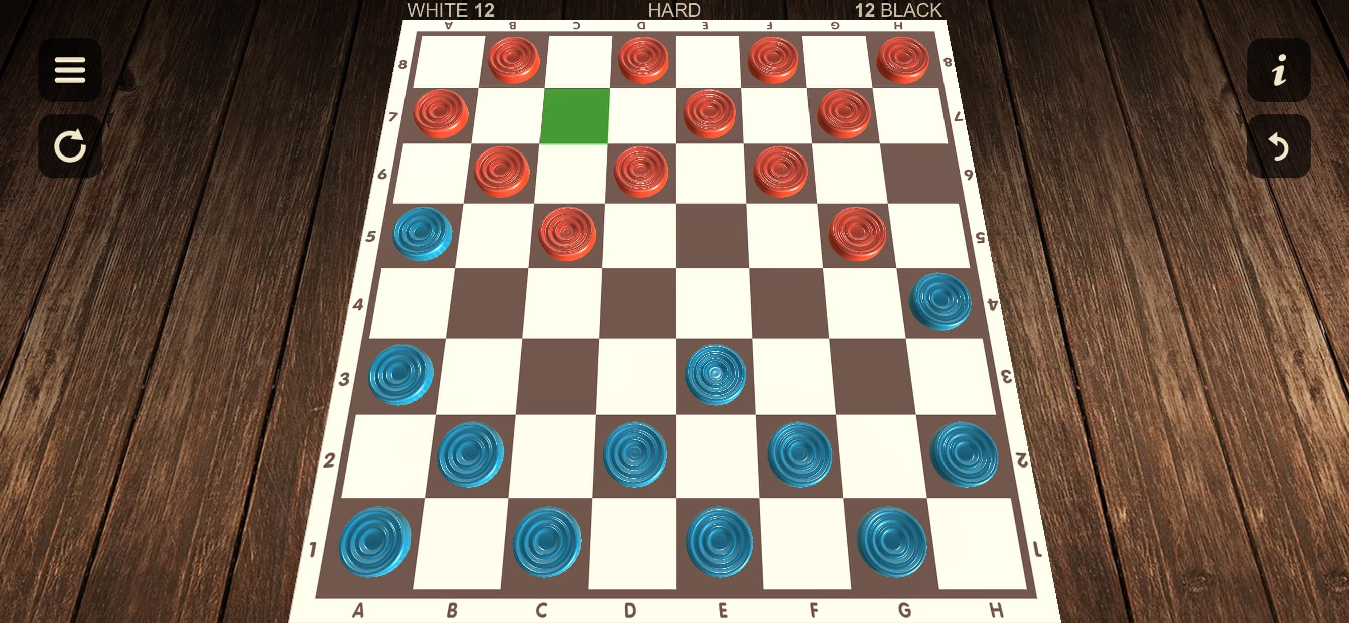 Checkers - Two player screenshot 7 - screenshot