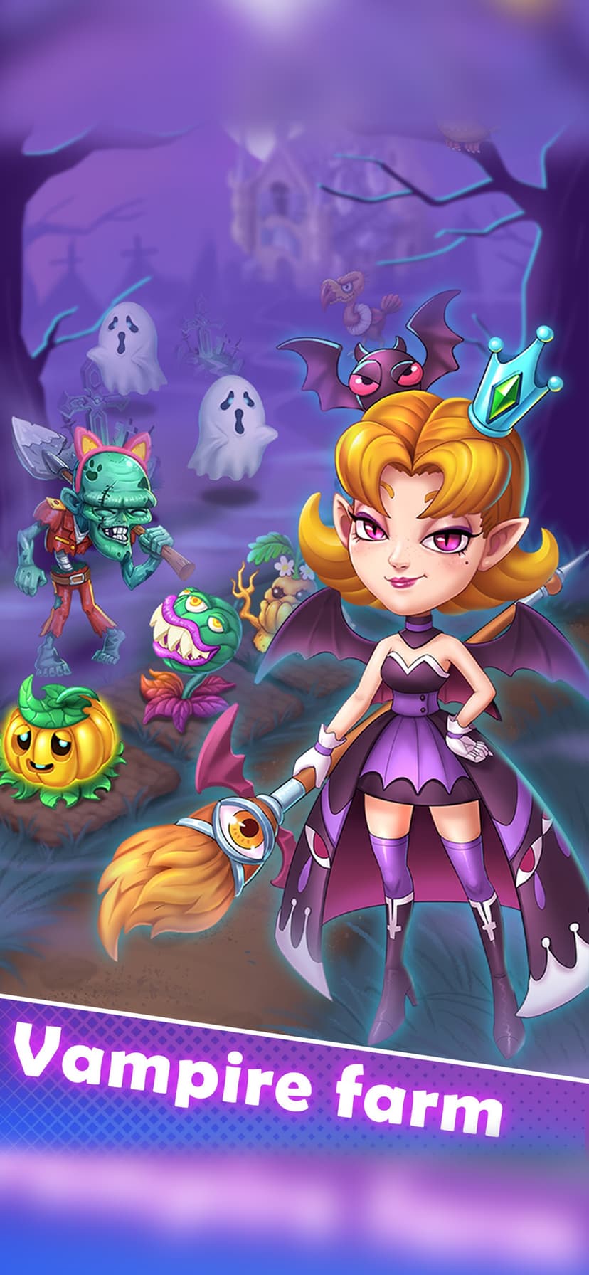 Spookyville - Merge Game screenshot 1 - screenshot